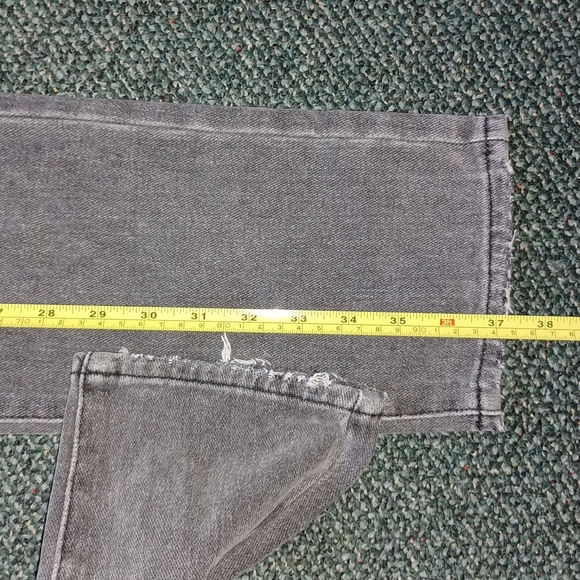 PacSun Los Angeles Faded Black Ripped Mom Jean Size 23 distressed new with tags - Picture 8 of 17